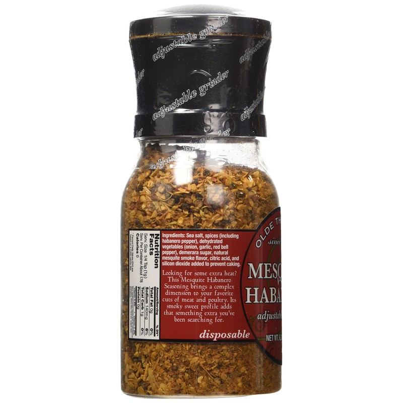 Olde Thompson Mesquite Habanero Seasoning 6.3oz Grinder (Pack of 3)