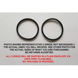 American O-ring Size 236, 3-1/4" ID x 3-1/2" OD x 1/8" thick. Buna-N.   Qty 1. Brand New.