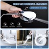 All Metal Rain Shower Head, 10” High Pressure Rainfall Shower