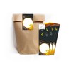 Junapack 12 sacchetti regalo (naturale) + 12 adesivi Escape Room