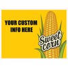 Sweet Corn For Sale Coroplast Yard Sign - 18 x