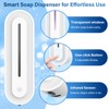 Automatic Soap Dispenser Wall Mount for Bathroom, 14.2oz Rechargeable Touchless