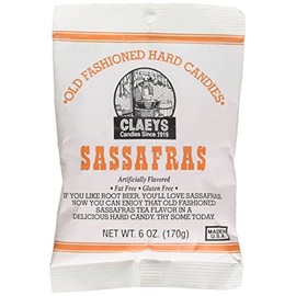 Claey's, Old Fashioned Hard Candy Sassafras, 6 Ounce Bag
