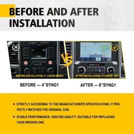 AUTO-NEW For Ford SYNC 1 /SYNC 2 to SYNC 3 Upgrade 4" to 8" PNP Conversion Power Harness