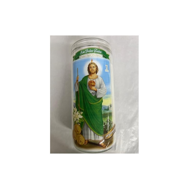 Saint Jude (San Judas Tadeo) 14 Day Scented White Candle