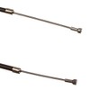 Bowden cable, handbrake - black - S50, S51, S53, S70,