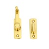 Renovators Supply Manufacturing Cabinet Locks 2.12 in. Brass Cabinet Door