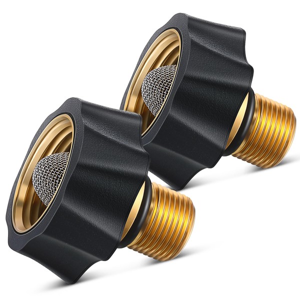 Ceoighe 2 Pack Garden Hose to Pressure Washer Adapter 3/4"Female