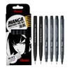 Pentel Arts YS20PSESP, Manga Masters Pen Set, 4 Pointliner Tip