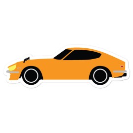 Shirtsurf Datsun 240Z Sticker Fairlady Nismo JDM Japanese Car Race Nissan 280z Turbo Decal