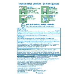 SmartMouth Clinical DDS Activated Mouthwash & Tongue Cleaner, Bad Breath, Gum Support, Mint