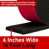 Redford Supply Co. 6in x 14ft, Pipe Insulation, Pipe Insulation