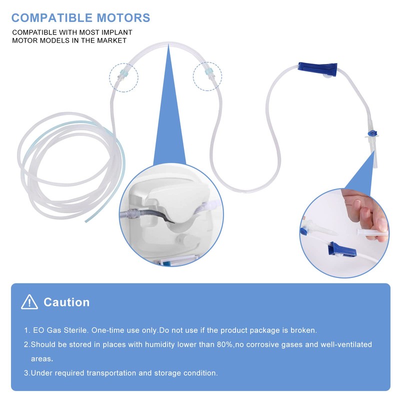Dental Disposable Irrigation Tubes for Kavo implant motor systems –