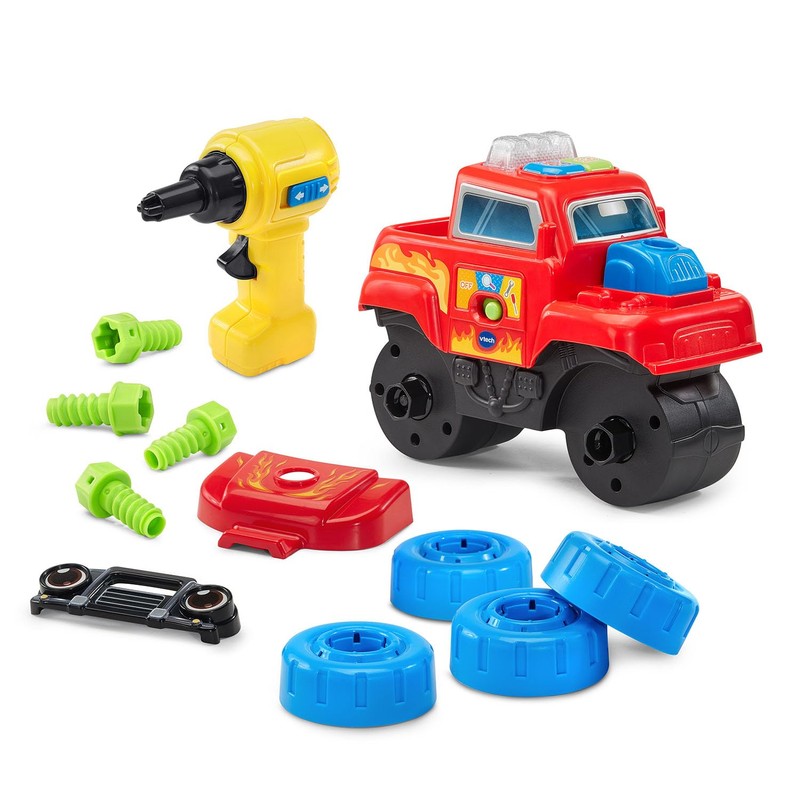 VTech Drill and Learn Motorized Monster Truck with Repair Tools
