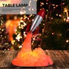 3D Printing Rocket Lamp Innovative Bedside Table Light USB Charging
