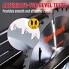 Revvstark 12 Inch 100 Tooth TCG Aluminum and Non-Ferrous Metal