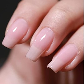 FZANEST Esmalte De Uñas En Gel Rosa Nude, 15 Ml. Esmalte Translúcido De Color Neutro, Color Rosa Nude. Corrector De Uñas En Gel Transparente. Se...   