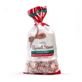 Russell Stover Sugar Free Peppermint Hard Candies, 12 oz. Bag