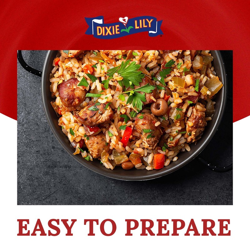 Dixie Lily Jambalaya Rice Mix - Long Grain Parboiled Rice