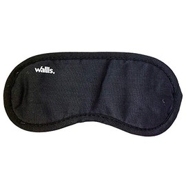 Wallis Antifaz para Dormir, Color Negro, Pequeño