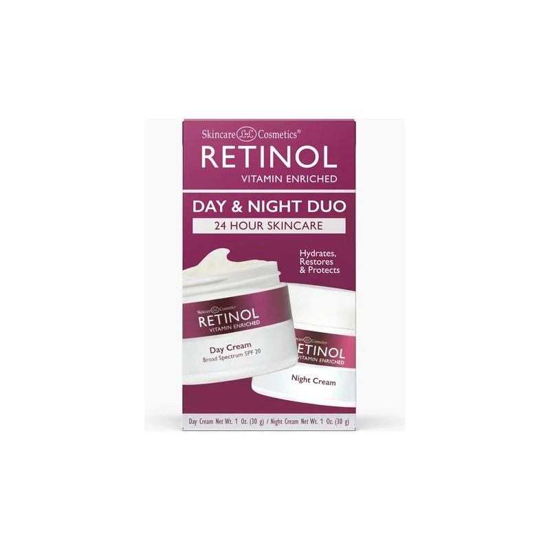 Retinol Day&night Duo 24h Skincare Antiarrugas Spf 20 2x30g