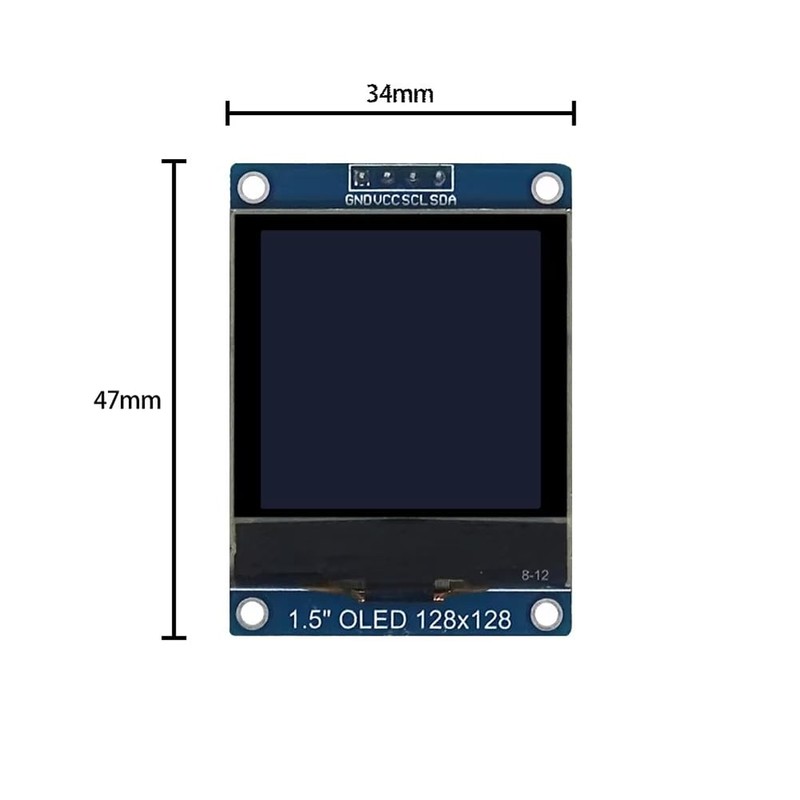 Comphic 1.5 Inch 4PIN OLED Module Display Screen SH1107 Drive