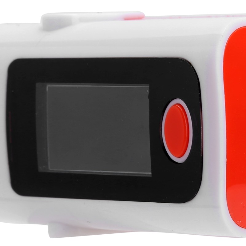 Fingertip Pulse Oximeter Blood Oxygen Saturation Monitor Portable Pulse OximeterOrange