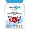 Health4All Kids D-Biotin 90 Tablets Hair Growth and Strong Nails