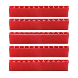 ドライバー穴プラスチック ライバビットホルダー ドライバビットホルダー 5個入 ビット収納スト ドライバー収納 バッチヘッドオーガナイザー 整理用 ビッグレッド