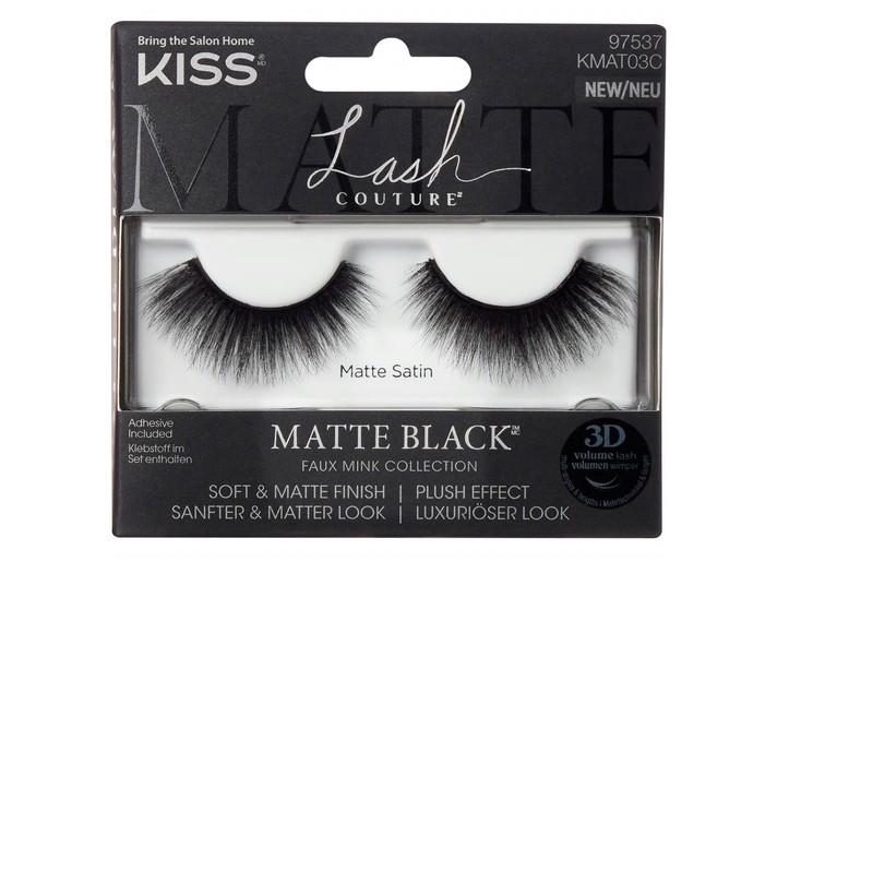 KISS Lash Couture Matte Black 03