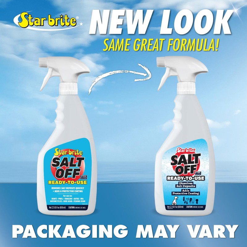 STAR BRITE Salt Off Ready-to-Use Spray - Salt Remover Wash