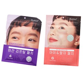 Illumiel [Illumiel] Micronid Shot Patch Introductory Package ((Braillet) 4 patches / [일루미엘]마이크로니드샷 패치 입문 패키지 ((미간) 4패치 X 1박스+(이마팔자) 6패치 X 1박스 총 10패치)