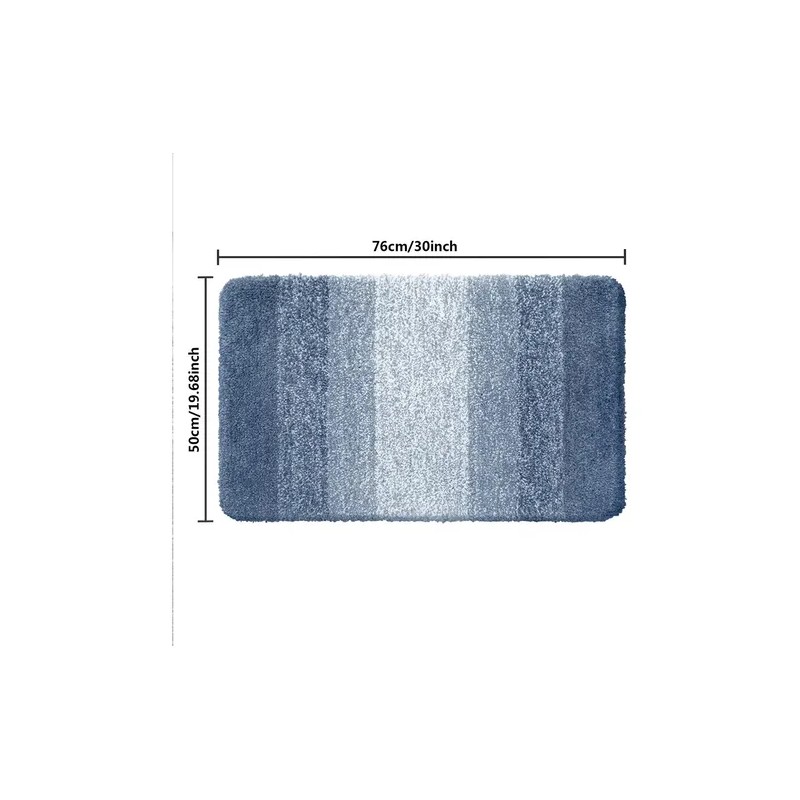 Tapetes De Baño Suave Y Absorbente Antideslizante 50x76cm