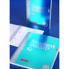 Brunnen 1067147 Notepad/Collegepad Dotted Premium Cover Sheet, 1 piece cyan-metallic