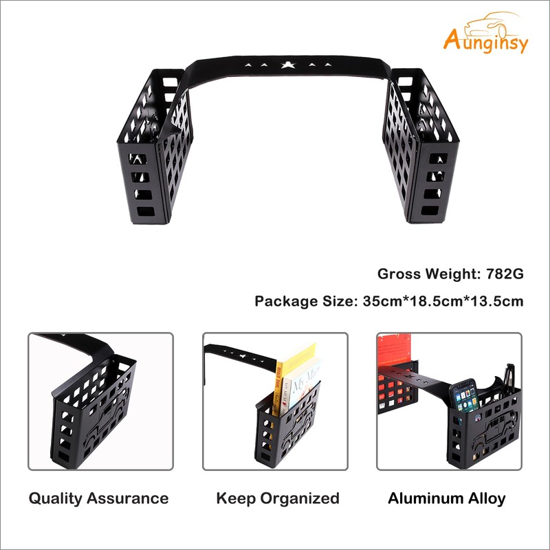 Aunginsy Center Console Gear Storage Box Basket Fit Toyot@a FJ