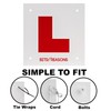 NEW PROFESSIONAL GRADE UNIVERSAL PAIR OF RIGID SOLID L PLATE