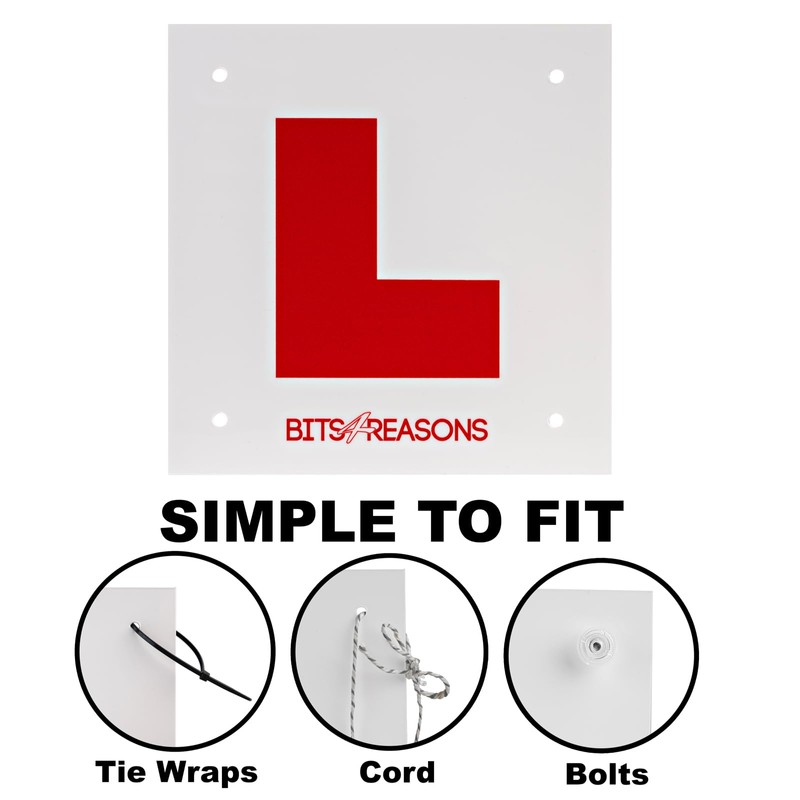 NEW PROFESSIONAL GRADE UNIVERSAL PAIR OF RIGID SOLID L PLATE