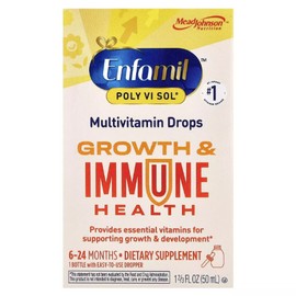 Poly Vi Sol庐, Multivitamin Drops, Growth & Immune Health, 6-24 Months, 1 2/3 fl