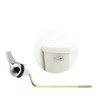 ANIS·KEAAR Universal Toilet Handle Replacement Kit | Brass Thickened Linkage