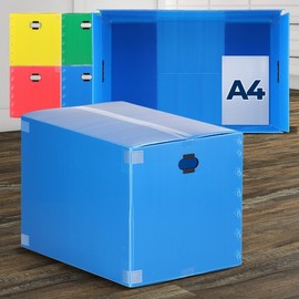 Moving Box No. 9 Large Plastic Danpla Moving Organizer Dormitory Luggage Small Packaging Moving Box No. 9 Red