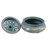 Incense Burner Ceramic Colour Enamel Exquisite Pattern Retro Incense Cone