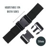 Plastic Side Release Buckle Clip for Luggage, Rucksack/Back Pack, Webbing