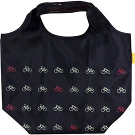 Hamamonyo Eco Tote Small Bicycle Con, navy