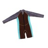 Kids Wetsuit 2.5mm Neoprene Long Sleeve Fullsuit Back Drawstring Warm
