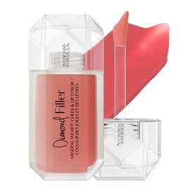 Physicians Formula Mineral Wear®Diamond Filler - Coloración de mejillas y labios, fórmula de rubor líquido multiusos de suero a crema, rellena y suaviza para mejillas y labios de aspecto más completo