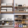 CroBlissful 1 Pcs Expandable Shoe Rack Organizer for Closet 16.5-31.5