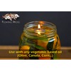 Ner Mitzvah Round Floating Wicks – 50 Count (Approx.), Medium