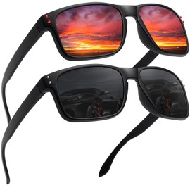 LEDING&BEST Polarised Sunglasses Men Women Driving Cycling Fishing Climbing Anti-glare UV400 Protection TR90 Unbreakable Frame Sports Travel Sun Glasses
