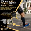 CopperJoint Copper Compression Socks for Women & Men, Knee High