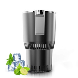 Home & Car Cup Cooler Calentador de taza de refrigeración eléctrica rápida -3 ℃ ~ 58 ℃ aislamiento de calor y frío, taza enfriadora de café calentador para oficina/viaje por carretera